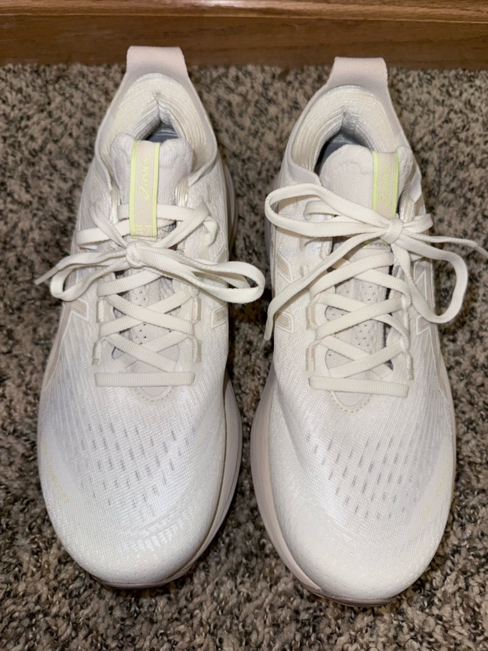 Asics Women’s Lightweight White Running Sneakers